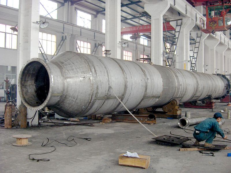 Pre assembly of comprehensive scrubber