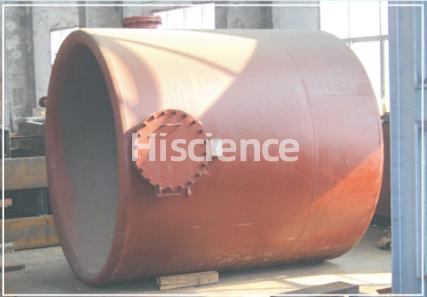 Jacket of water in gas producer