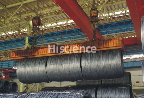 MW12 Series of Lifting Electromagnet for Handing High Speed Coiled Wire Stock (Coiled Bar)